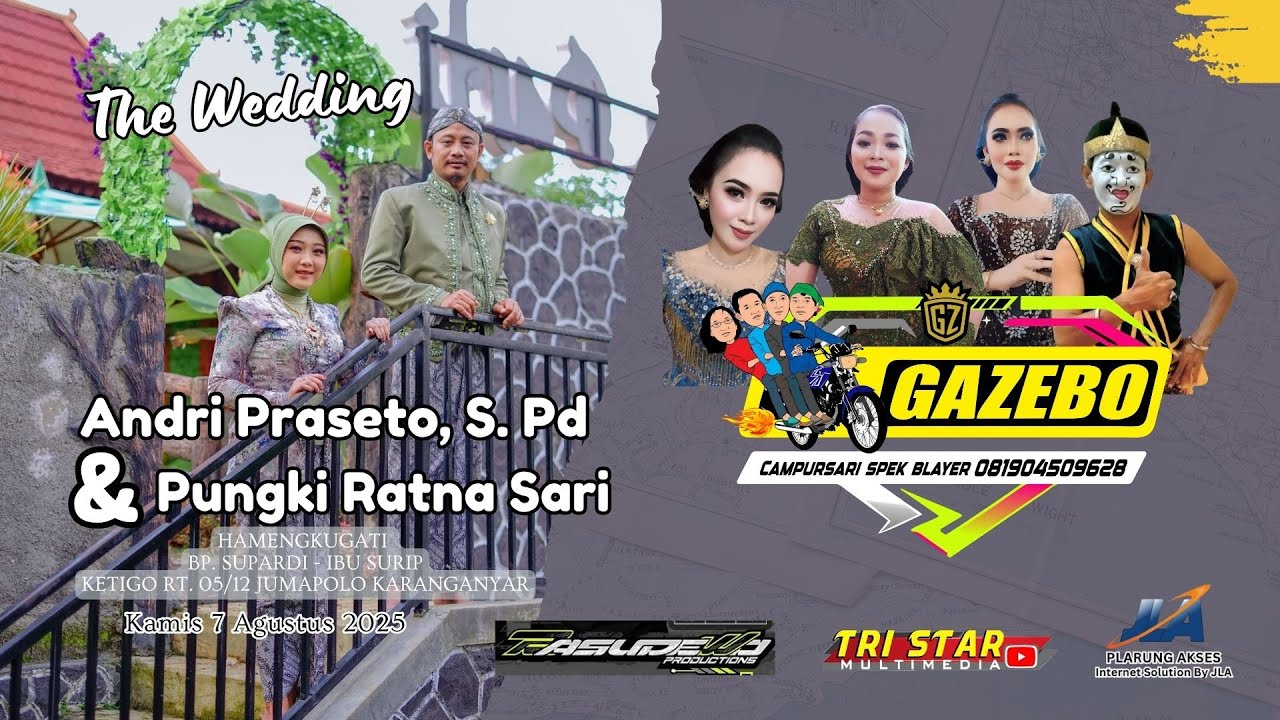 🔴LIVE  CS. GAZEBO // NGUNDUH MANTU ANDRI & PUNGKI // BASUDEWO AUDIO // season 3
