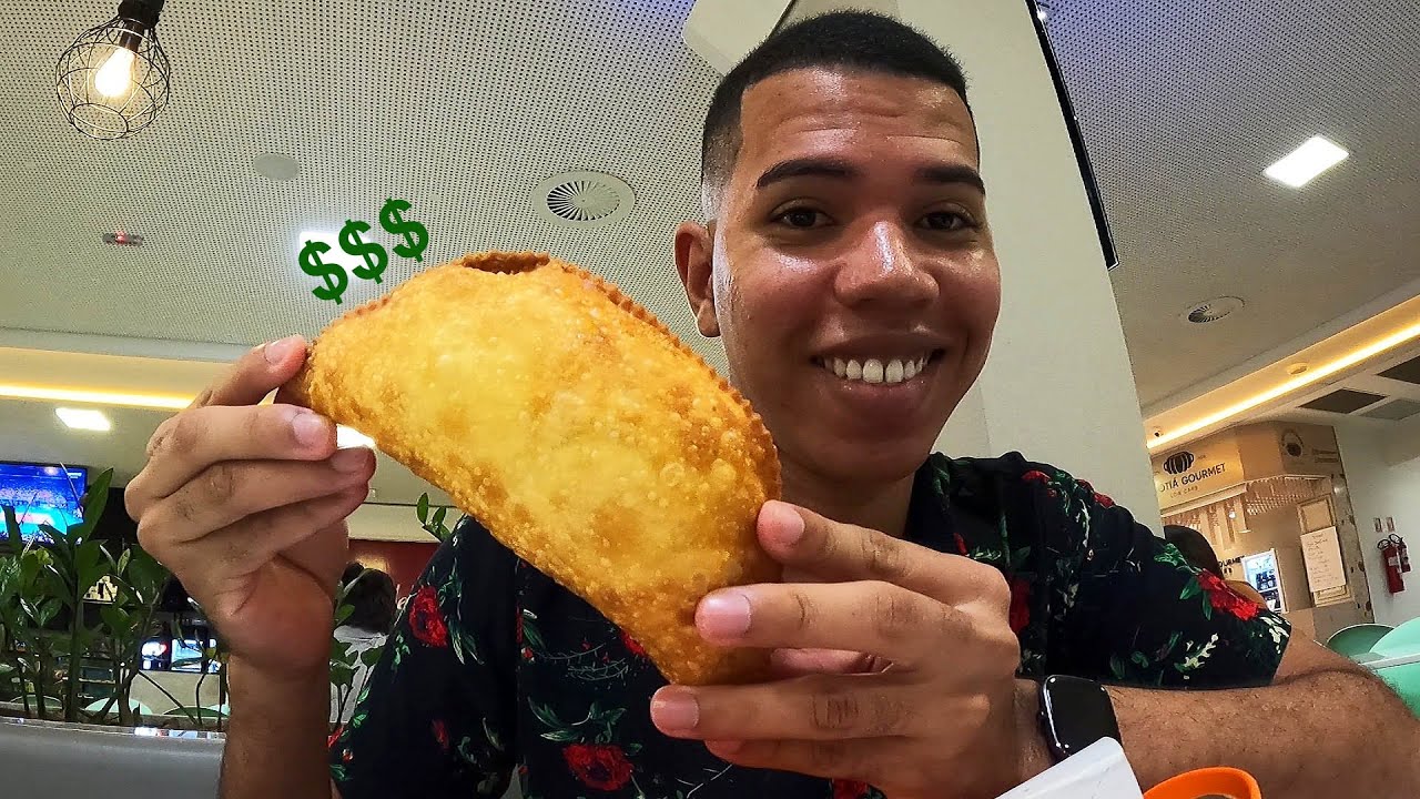 Provando PASTEL BARATO E CARO em João Pessoa