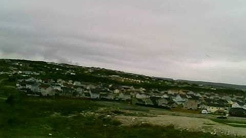 Mid Air Collision Crash RC FPV Hawk Sky & Easy Star.AVI