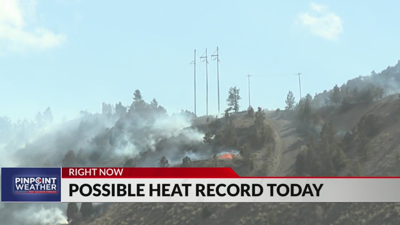Record heat possible today - YouTube