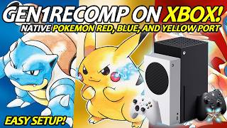 Play Pokémon Red, Blue, & Yellow on Xbox Series X|S with Gen1Recomp!
In this video, I will show you how to set up Gen1Recomp on Xbox Series X and Series S so you can play Pokémon Red, Blue, and Yellow natively in Dev Mode! Gen1Recomp is a native LÖVE2D recreation of the original Pokémon games (not a traditional emulator). It rebuilds the game from a user-supplied ROM and supports modern features + mods.
Join my channel by clicking here! https://www.youtube.com/channel/UCIAbuzOWxEgpCjcwo1-E3HQ/join
Xbox Dev Mode Setup Guide: https://youtu.be/oZIzU0Cf57o?si=8c068_paj2deoKYU
Xbox Homebrew Vault Setup Guide: https://youtu.be/m5FQXtea8LU?si=ySkl4e-ysPlgTng_
Xbox Dev Mode Playlist: https://youtube.com/playlist?list=PLGTaokZjTu7hL4PCwaYbNkdLPgQL5NJJ0&si=utRxTyR8NZBsA9x0
Gen1Recomp Mods: https://github.com/FAFF0x/gen1recomp
DramaticShape Voxel Mod: https://github.com/DramaticShape/DramaticShapeVoxelMod/releases
Official project (desktop builds + info): https://github.com/bryanthaboi/gen1recomp
Note: The official Gen1Recomp project is not affiliated with third-party sites. Always get the UWP package from a trusted Xbox Dev Mode / emulation community source.
This video is for educational purposes. You must own a legitimate copy of the game. Do not download ROMs from illegal sources.
If this helped, drop a like and subscribe for more Xbox Dev Mode ports and recomp guides!
Time Stamps:
0:00 - Purpose
0:11 - Intro
0:42 - You Need Dev Mode
1:06 - This Video Uses The XB Homebrew Vault
1:29 - You Need Pokémon Gen 1 ROM Files
1:41 - Download Any Mods You Want To Use
2:23 - Install The Gen1Recomp UWP App
3:03 - Change UWP Type From App to Game
3:21 - Add ROM Files And Mods To USB Drive
3:59 - Set Up ROM Files And Mods In Gen1Recomp
6:26 - Pokémon Game Options
7:56 - Play The Game
9:00 - Link Play?
9:25 - Multiple Save Slots
10:03 - Outro/Support
Video transitions made by Zachary of andyshat.com
This video was possible thanks to all the amazing people who supported me on YouTube and Patreon!
YouTube Members:
Carol E, Andys Hat, SMWiz, ThisMachineWill, Lukas P, Mister Lindon, Craig N, CatGPT, Jon D, MagnusZilla, beLIEve_1286, Leonard P, MRSGG Johnston, Sara S, Bronson B, Bavanity, AlanyG21, Kraig J, and VoxpopulliThePeoplesVoice
Patreon Supporters:
Zerro0713, HamsterGT, Jeff M, Russ C, SMWiz, Adam V, DJ_Femur, EternalCommando, Jamie N, McClaz, Schabeugen04, Mister Lindon, ZooKneeKnow, Matthew F, Francisco P, and AlanyG21
Any footage captured from retro console hardware (not emulation) has been done so using the RetroTink 4K from Mike Chi. This amazing device provides the best-looking footage I have ever worked with up to resolutions of 2160P! If you are interested in giving your own setup an upgrade go support Mike and check out https://www.retrotink.com/
Come help charity!
Come help a good cause and donate money to extra life! donations to extra life are given to childrens hospitals!
http://bit.ly/2D8XoZ3
Remember to Like and subscribe you can also follow me on Twitch and Twitter!
https://www.twitch.tv/icestrike256
https://www.twitter.com/icestrike256
Support the Channel!
You can help support the channel by donating, supporting me on Patreon, and shopping through my Amazon and CastleMania Games affiliate links.
Shopping with these links costs you nothing, but I receive a small commission for the referrals! For CastleMania Games shoppers, using the discount code ARCHADES can save an additional 10% on most purchases!
Donate: https://streamlabs.com/icestrike256
Patreon: https://www.patreon.com/icestrike256
Amazon Affiliate Link: http://amzn.to/2FLgZAq
CastleMania Games Link: https://castlemaniagames.com/?ref=Archades Play Pokémon Red, Blue, & Yellow on Xbox Series X|S with Gen1Recomp!