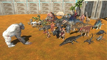 OLD GORO VS RANDOM UNITS similliar price - Animal Revolt Battle Simulator