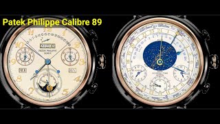 Patek Philippe Calibre 89 Smartwatch Watch Face