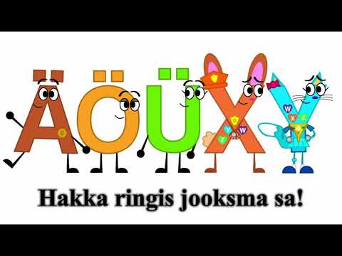 Estonian Alphabet Song 