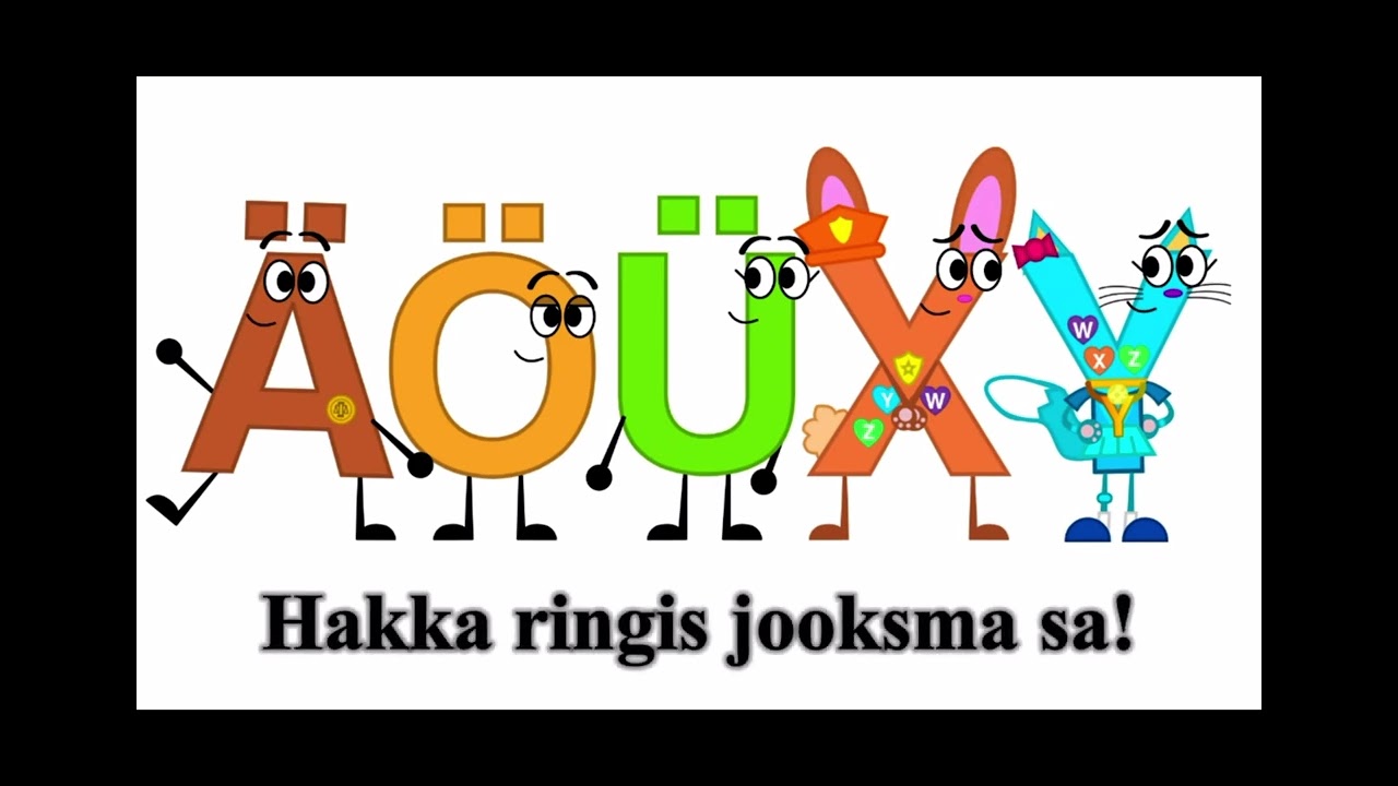 Estonian Alphabet Song