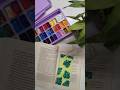 DIY easy bookmark😍 #diy #bohoart #satisfying #viralvideo #gouache #shortsfeed #art #craft #paint