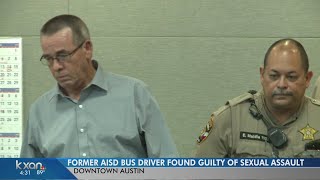 Man gets 30 years for sexually assaulting girl on his AISD school bus