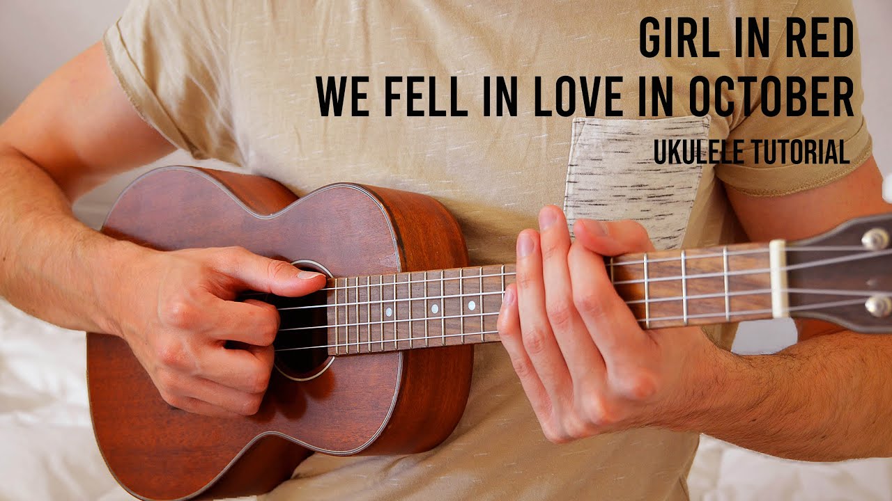 Girl In Red I Wanna Be Your Girlfriend Easy Ukulele Tutorial With Chords Lyrics Youtube