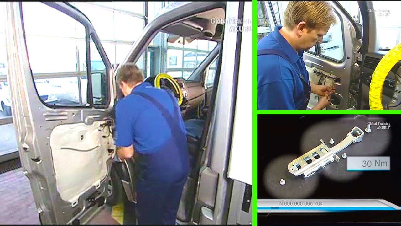 MercedesBenz Sprinter How to Replace a Broken Door Holder W906