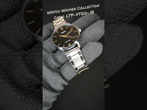 Годинник жіночий Casio LTP-VT01D-1B, видео 1