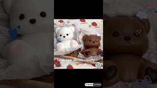 #teddybear  #silicone Squishy - Handmade Sensory Fidget