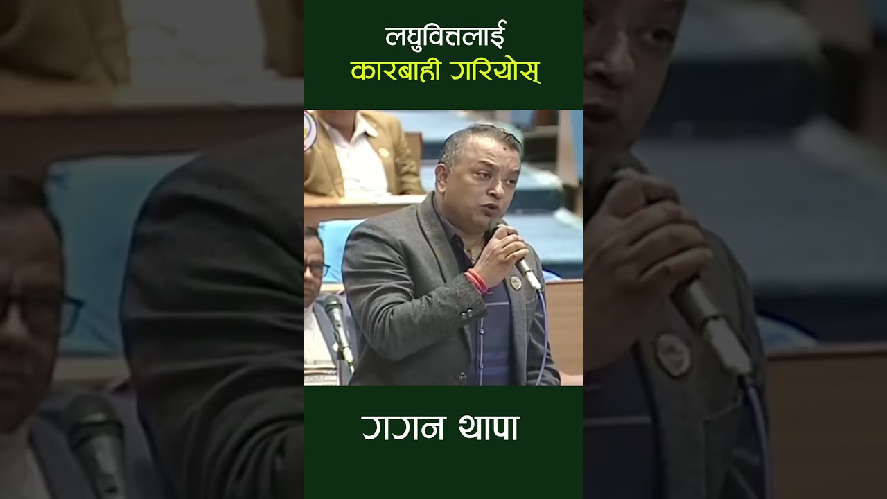 लघुवित्तलाई कारबाही गरियाेस् 