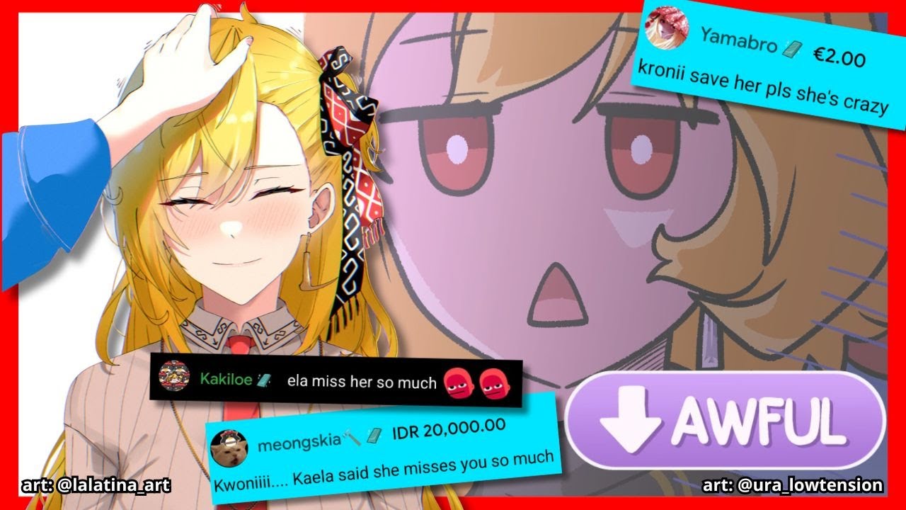 Only THAT BLUE WOMAN who can turn AWFUL KAELA into 𝘿𝙀𝙍𝙀 KAELA