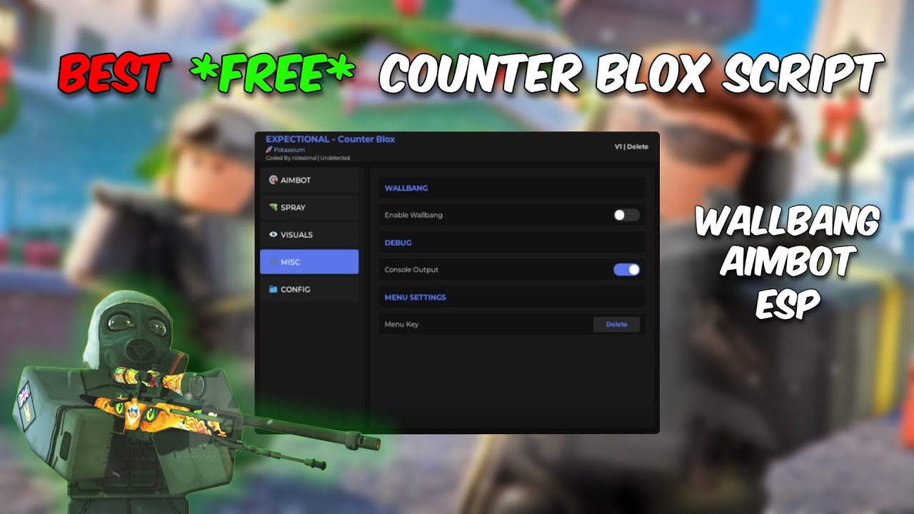 [🎄] New BEST Counter Blox Script! | AIMBOT, ESP, WALLBANG.. [🎄]