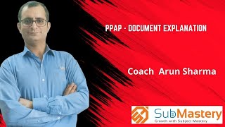 PPAP -  Documents Explanation of PPAP