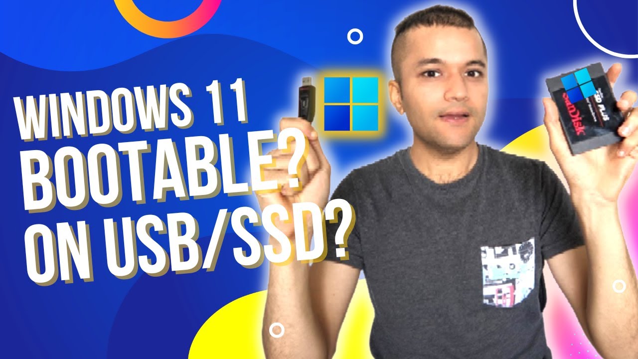 How to Install Windows 11 on External SSD Drive YouTube