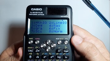 Cómo volver a modo normal tu calculadora casio fx-991ES PLUS