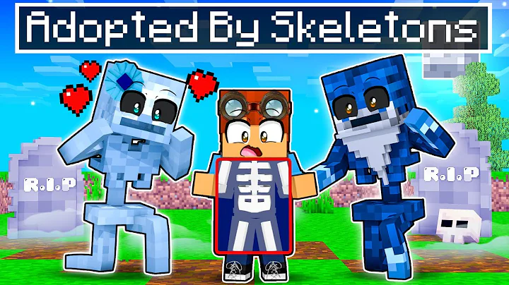 Adopted by Skeletons In Minecraft!