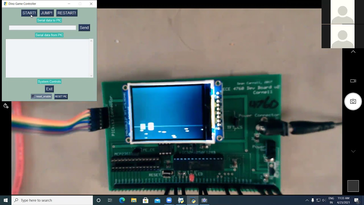 How to Beat Google's Chrome Dinosaur Game with Arduino