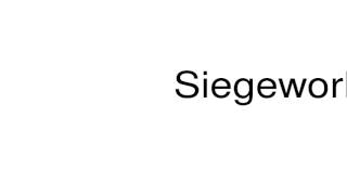 How to pronounce Siegework