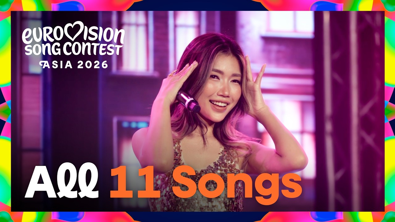 Eurovision Song Contest Asia 2026: All 11 Songs – Official Roundup | #EurovisionAsia – Video