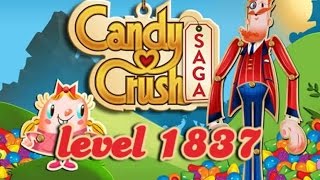 Candy Crush Saga Level 1837