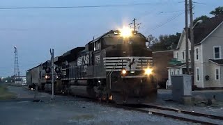 Chasing DCR’s DE-2 with NS SD70M-2 Leader
