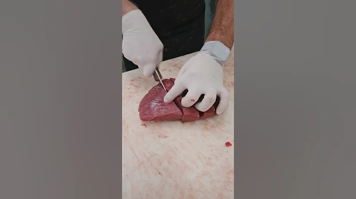 Cutting Deer Jerky! 🦌🔪 #shorts