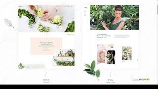 Roisin - Flower Shop and Florist Theme floral garden Easy Create Website