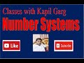 Part 1: Number Systems(Binary, Octal, Hexadecimal) & Conversion from one Number System to another.