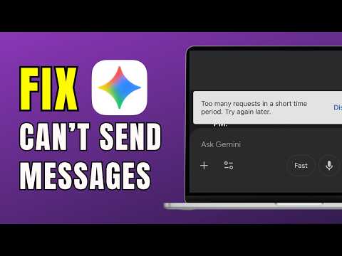 Fix Gemini “Can’t Send Messages for 24 Hours” Error (2026 Guide)