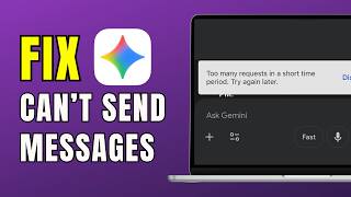 Fix Gemini “Can’t Send Messages for 24 Hours” Error (2026 Guide)