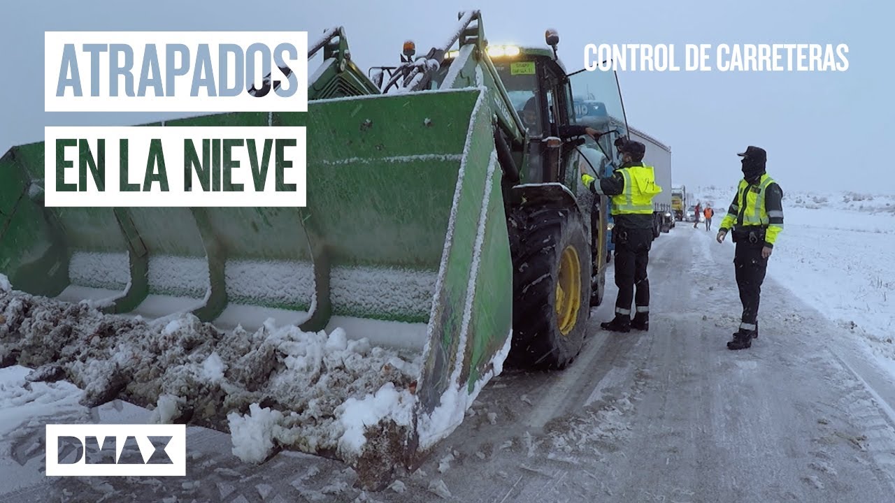 Filomena: así actuó la Guardia Civil para evitar el caos durante el temporal | Control de carreteras