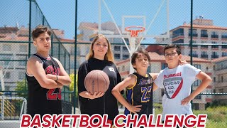 ANNEMLE BASKETBOL MAÇI YAPTIK CHALLENGE !! DONDURMASINA