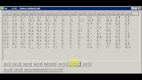 ColRandomSort (AutoHotKey)