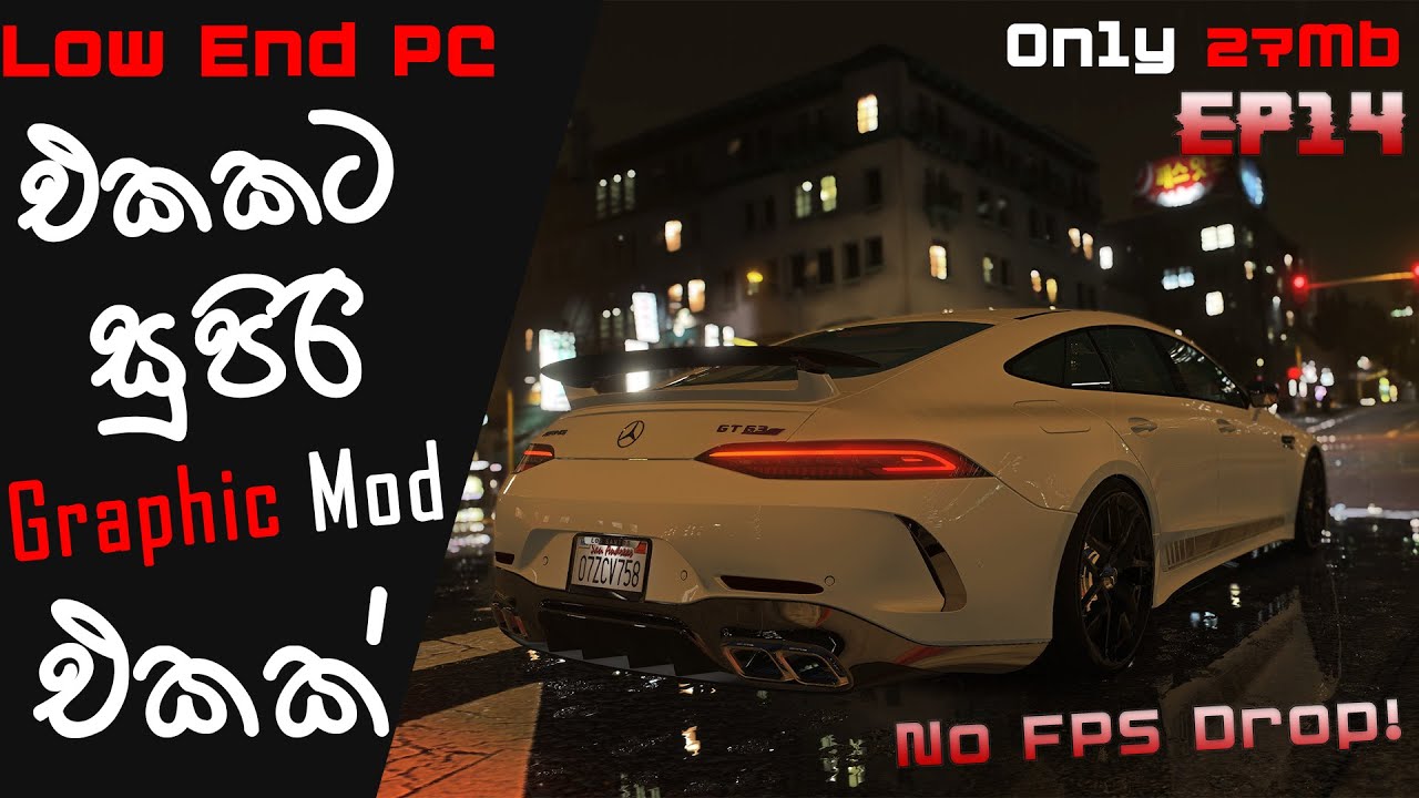 How To Install Graphics Mod In GTA 5 For Low End PC 