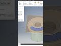 PART-6 | Lid Modeling in Autodesk Inventor | Step-by-Step | shorts | DEVELOPMECH