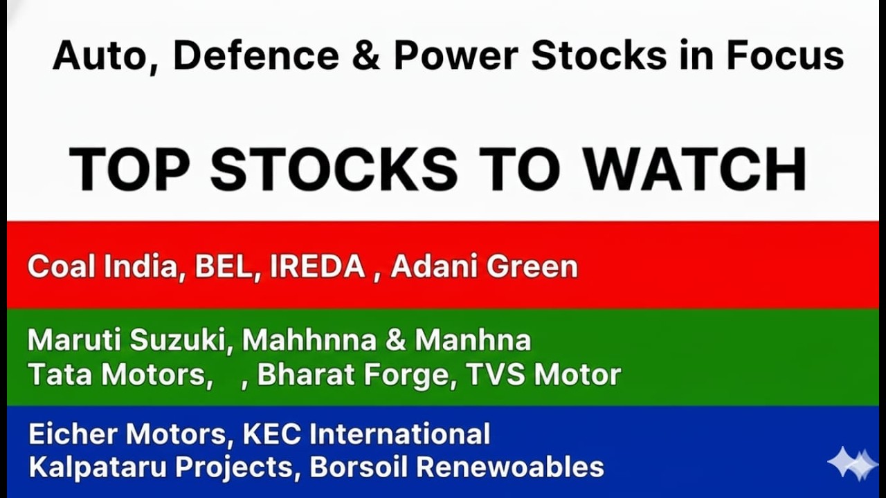Coal India, BEL, IREDA , Adani Green, Tata Motors and Bharat Forge shares latest news | Today's news