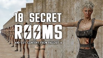 18 Secret Rooms & Cut Content from Fallout 4