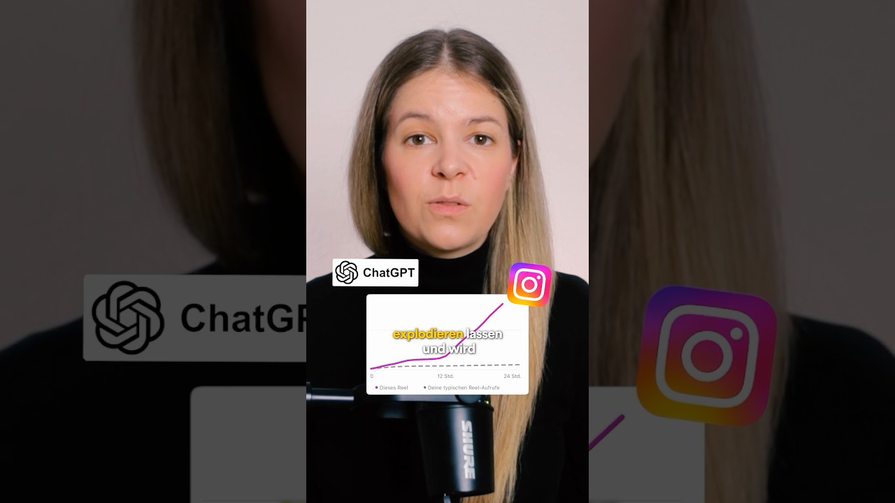 Unglaublich 🤯 so bekommen deine Reels 🔟x mehr Aufrufe mit ChatGPT 📈 