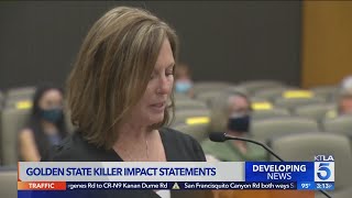 Victims of Golden State Killer finally confront him on 1st day of sentencing hearings