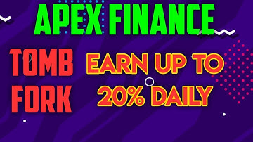 Apex Finance / Tutorial & Overview - Fantom Network