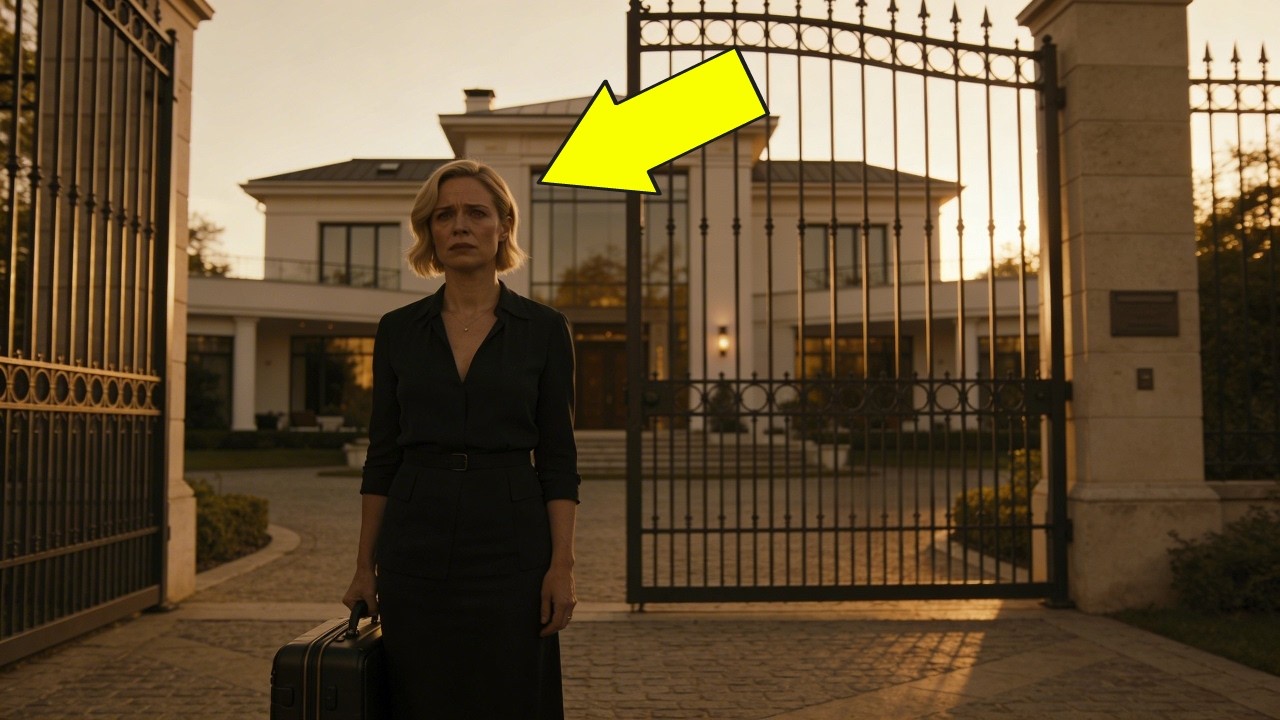 Verlassen und still – doch am Abend stand sie vor einer Villa, die alles änderte