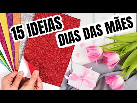 15 IDEIAS INCRÍVEIS PARA DIA DAS MÃES EM E.V.A | SHOW DE ARTESANATO
