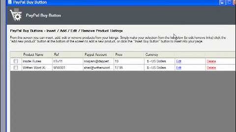 Using PayPal Buy Now Buttons With XSitePro Website Design Software