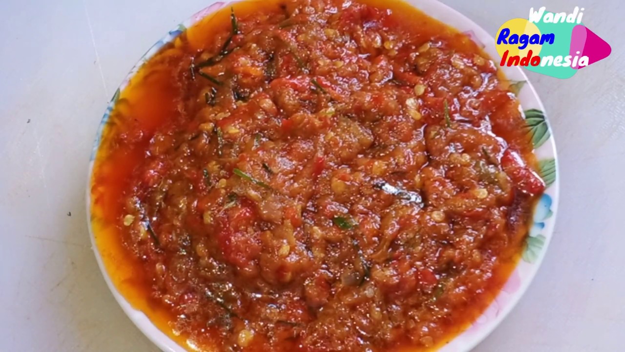  Resep Sambal Pedas Daun Jeruk super Jos YouTube