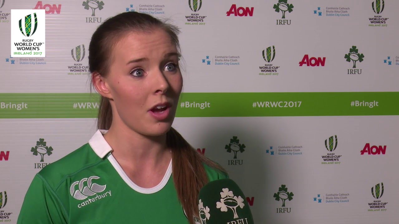 Irish Rugby TV Claire McLaughlin On The Womens Rugby World Cup