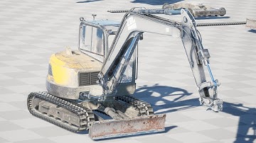 ZBL Mini Excavator v2 - Unreal Engine Project