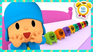 🎶 POCOYO em PORTUGUÊS do BRASIL - Rimas para crianças: 🔟 Dez Na Cama [121 min] DESENHOS ANIMADOS