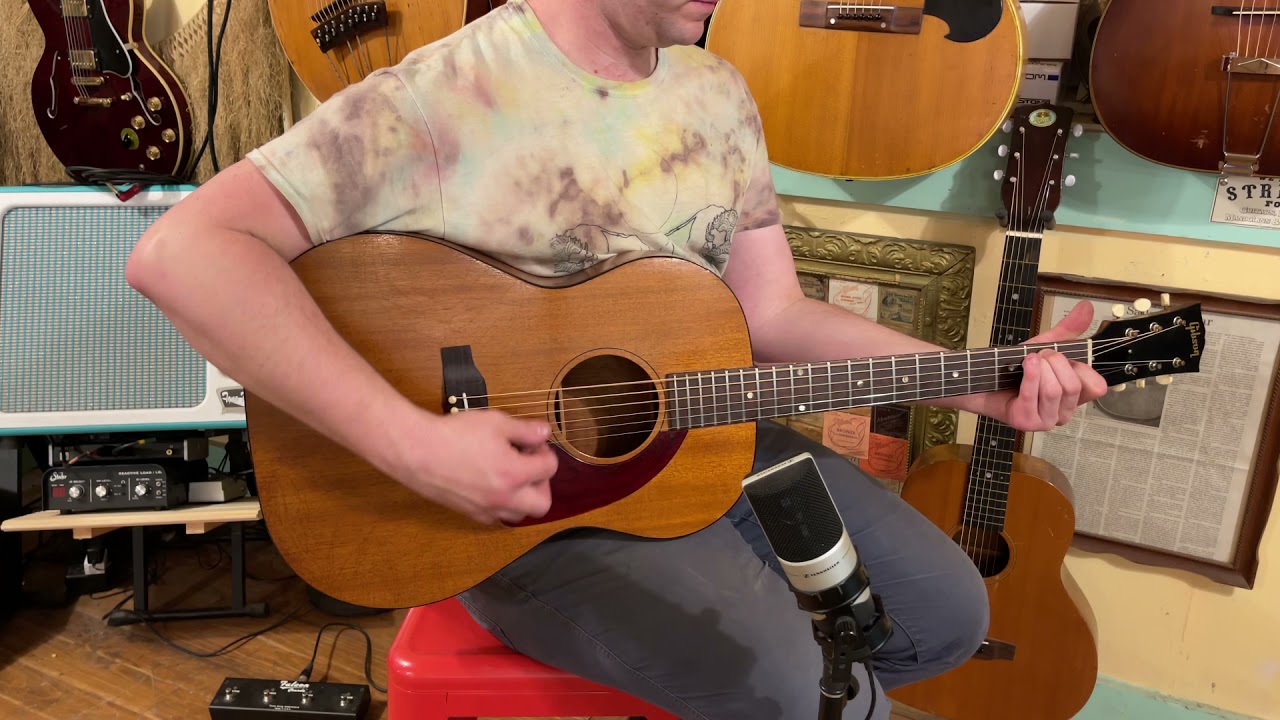 1964 Gibson LG-0 flattop guitar - YouTube